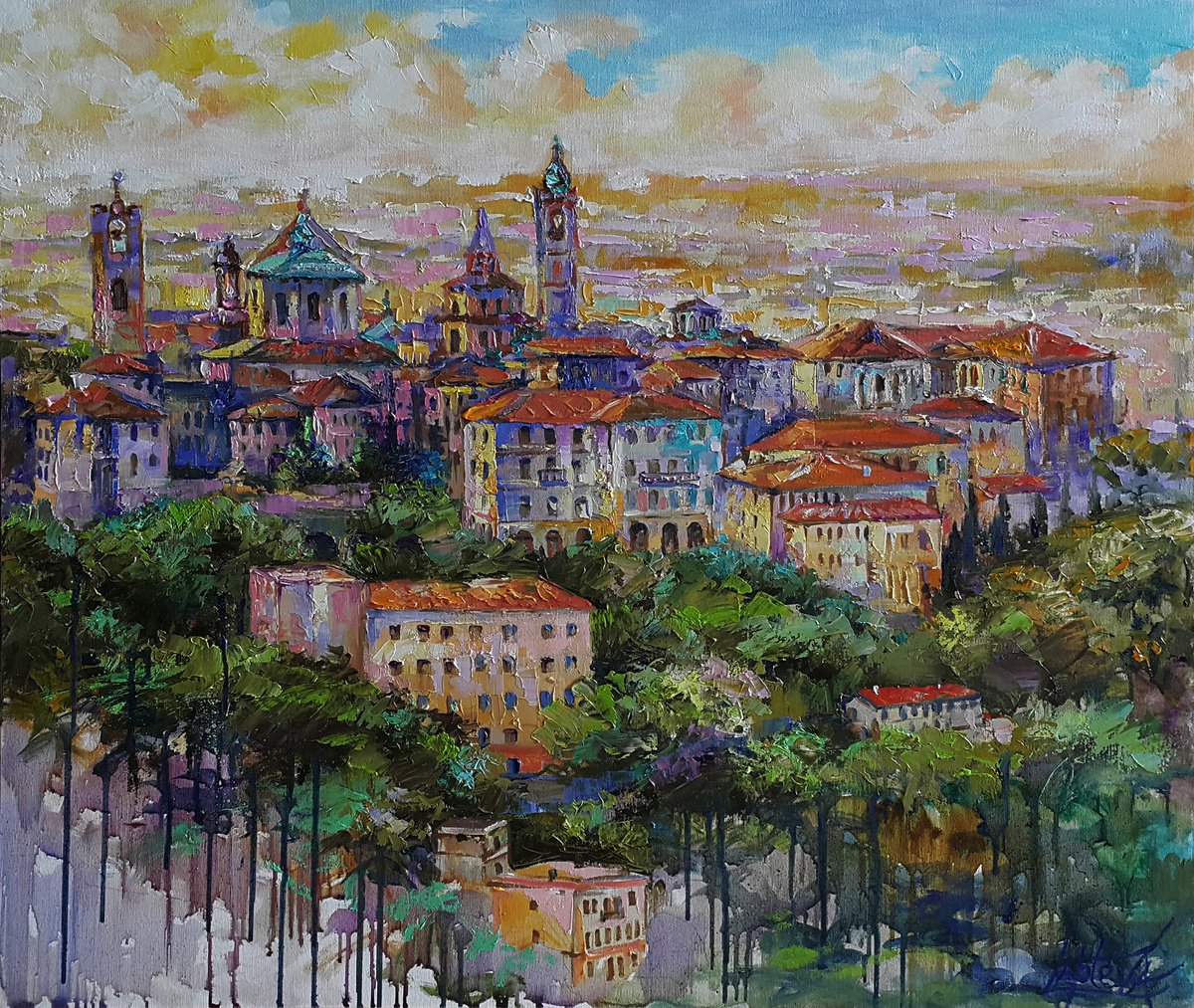 Bergamo High City Citt Alta by Viktoria Lapteva