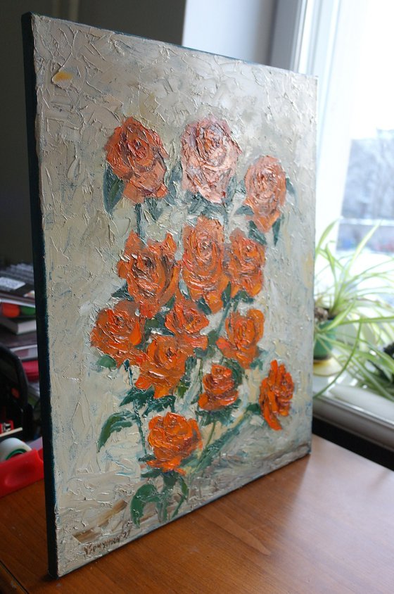 Orange Roses