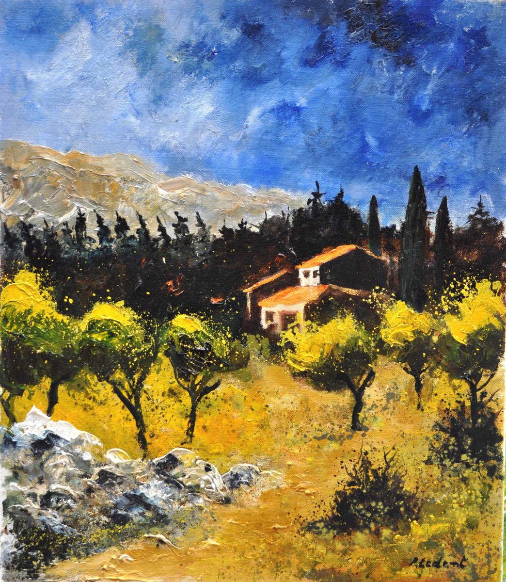 Bastide en Provence by Pol Henry Ledent