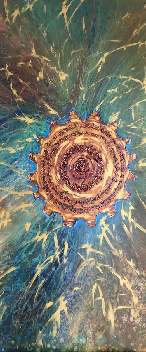 The Wheel of Samsara by Diana Malivani