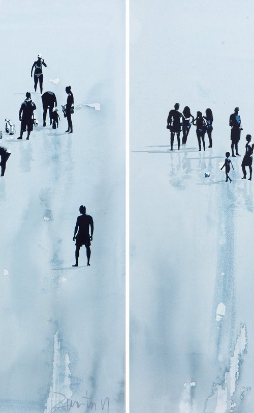 Lagos diptych by Carlos Martín