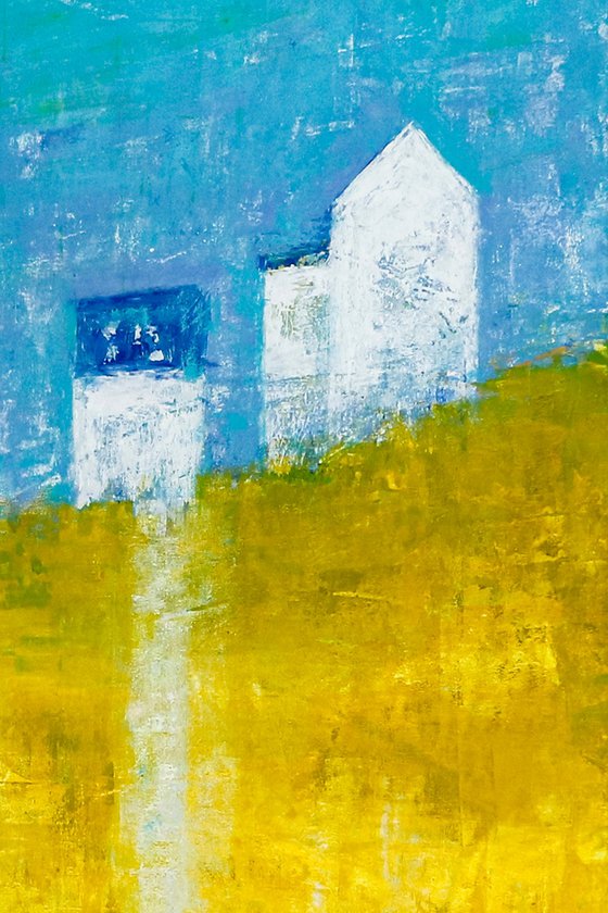 Yellow Field II (30"x30" | 76x76 cm)