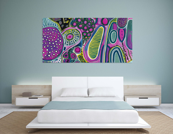 Geometric abstraction #14