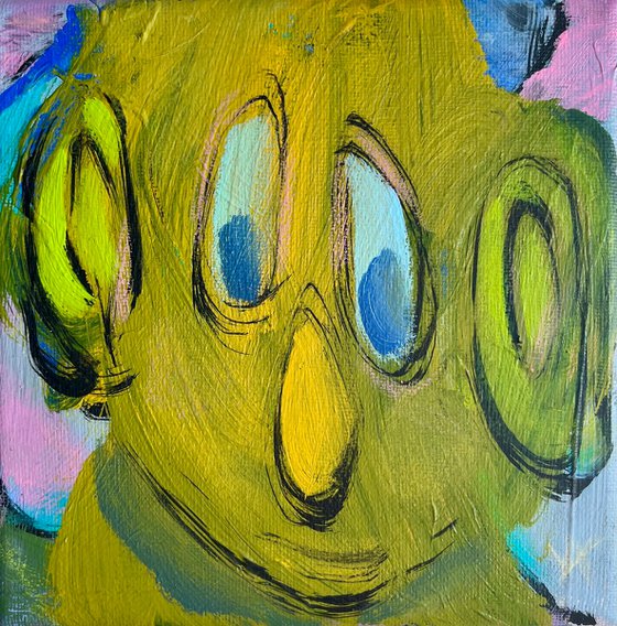 Günter - abstract portrait