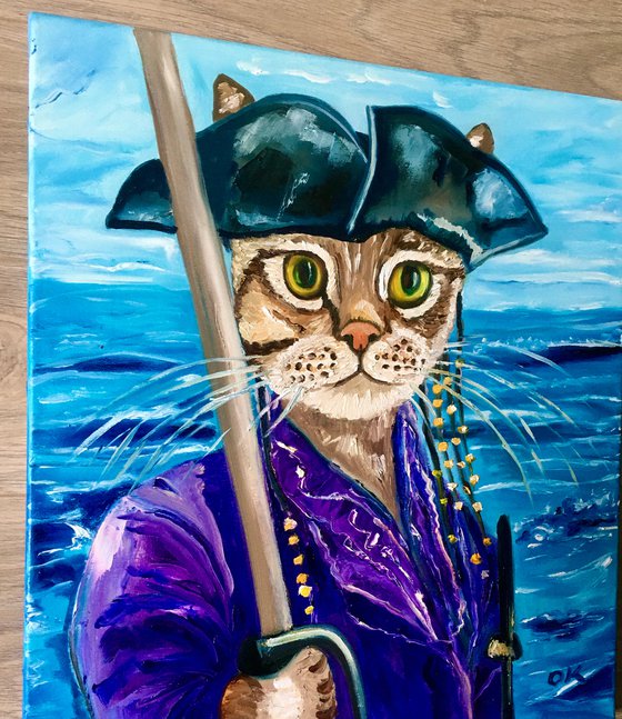 Troy The Cat Pirate of the Caribbean.