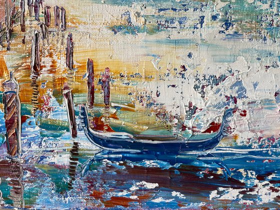 Dream of Venice. Original oil paninting