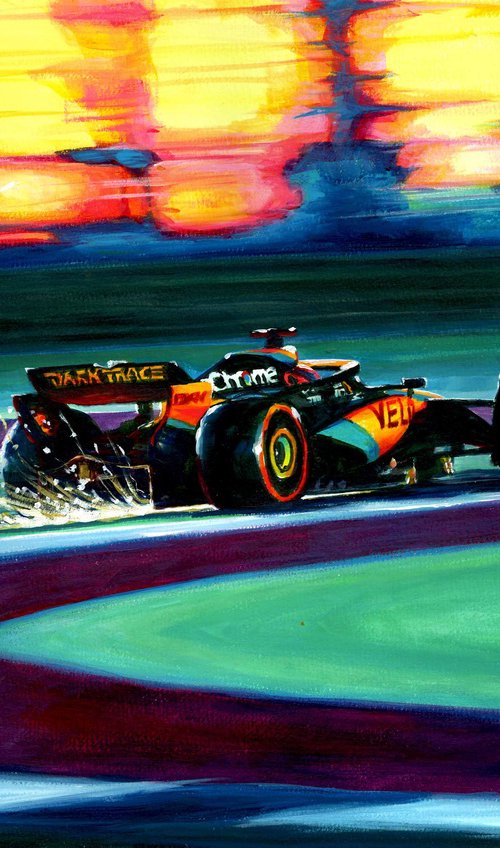 Oscar Piastri - 2023 Qatar Grand Prix  Sprint Race Winner - McLaren MCL60 by Alex Stutchbury