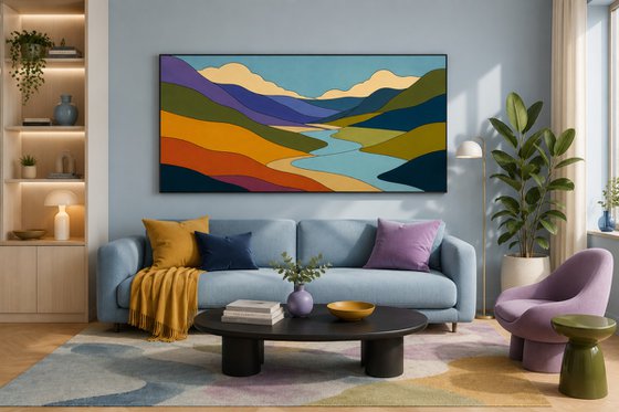 Flowing Landscape #35