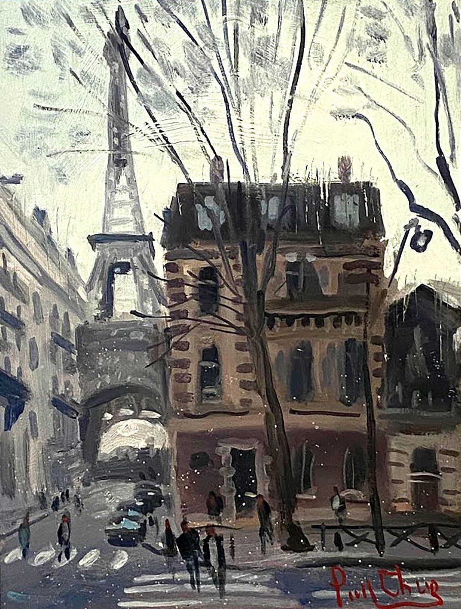 A Street View of Paris by Paul Cheng