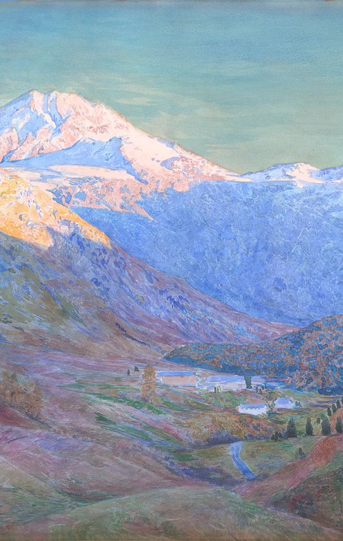 Morterach Glacier by Simon Kozhin