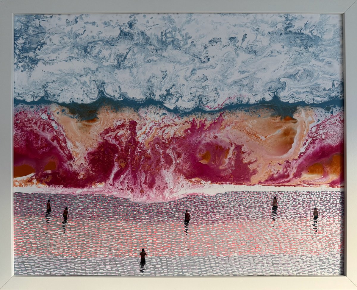 Surrealistic Painting , A Higher Order N.6 By Stefano Pallara, 20 X 17, Artwork For Sale On Artfinder
