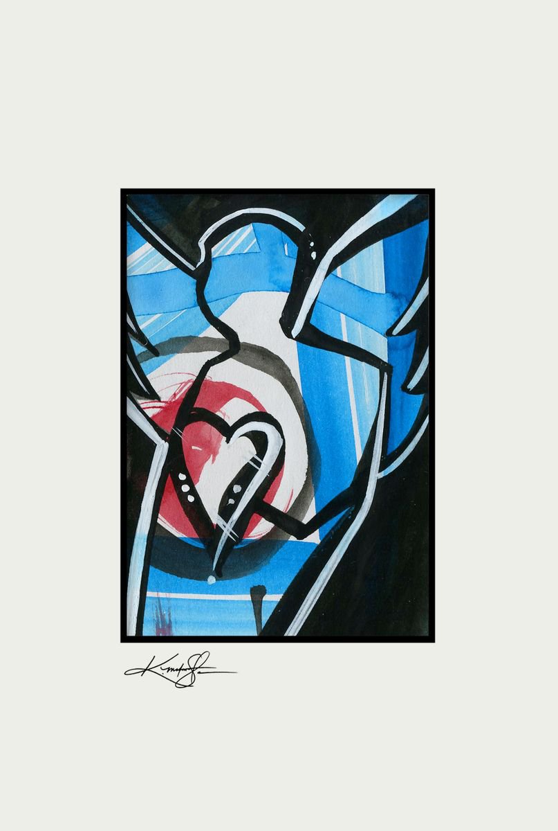 Angel 5 - Spiritual Zen art by Kathy Morton Stanion by Kathy Morton Stanion