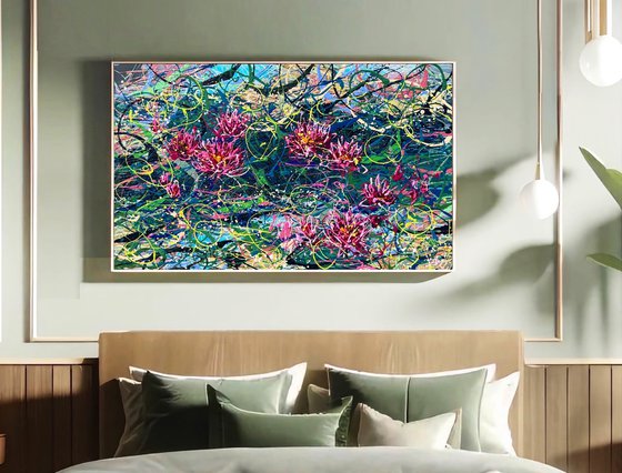 Those lilies of Claude Monet