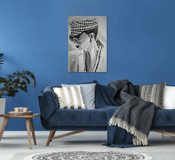 Girl with sunglasses