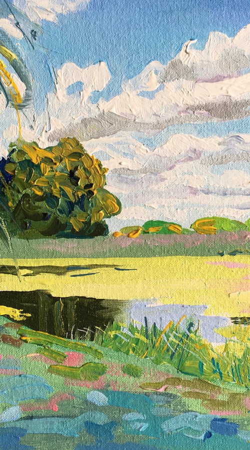 Irpin River by Ole Karako