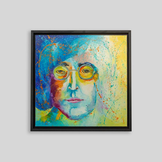 JOHN (FRAMED 22X22'')