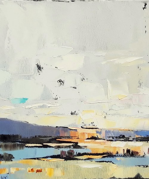 Morning lake by Lesya Ros