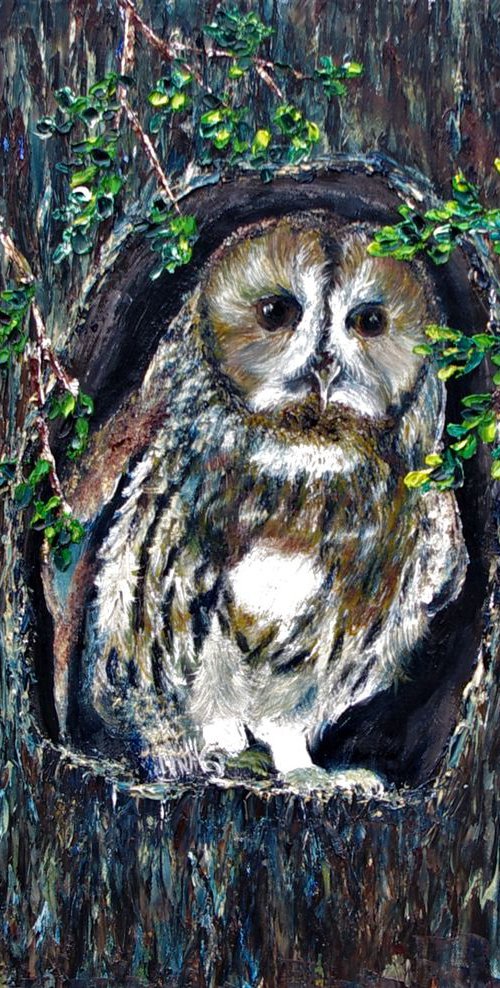 Home Watch  51cm x 61cm by Hazel Thomson