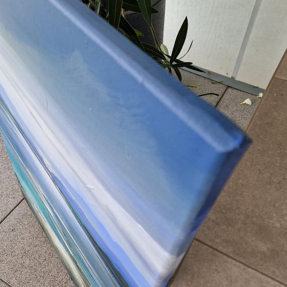 Blue Beyond the Shore