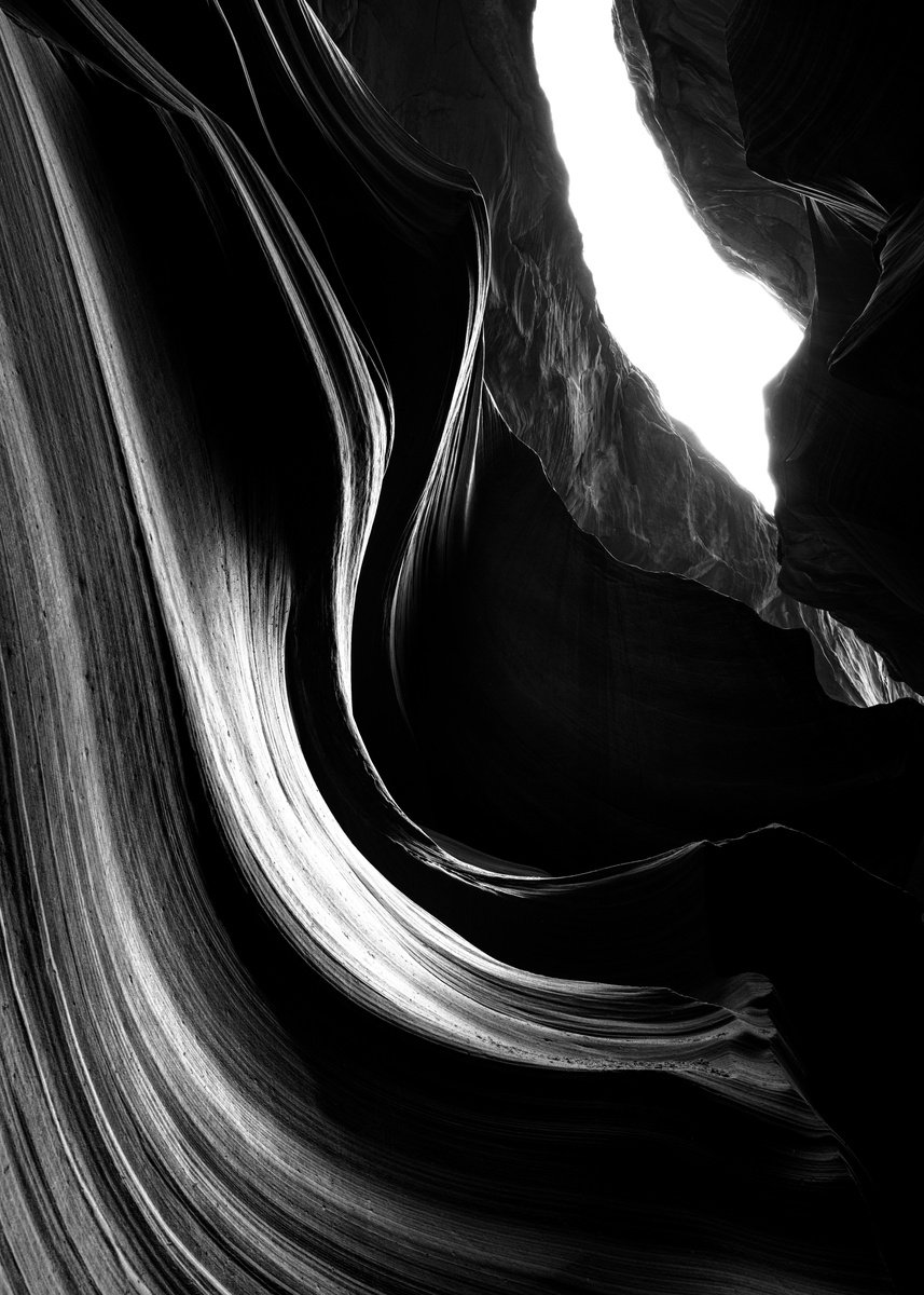 Organic Photograph , Contours Of Time Iv - ? Silk Of Stone By Brandon Levalley, 25 X 35, Artwork For Sale On Artfinder