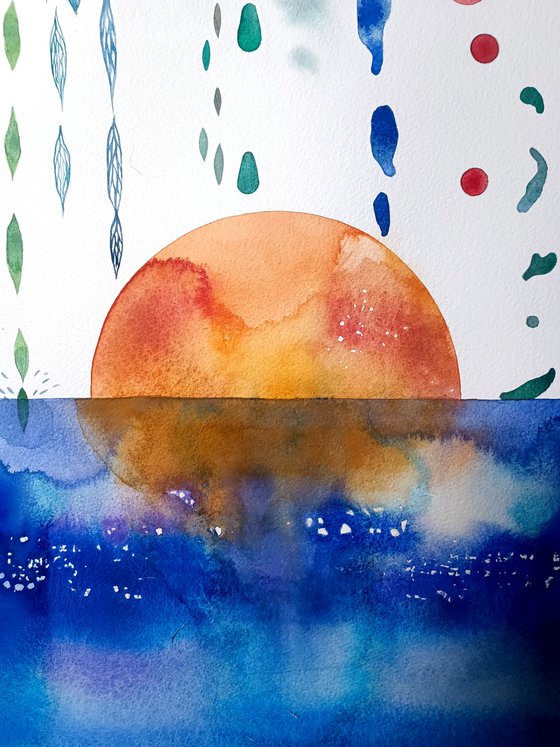 Geoflora di un' alba vegetale