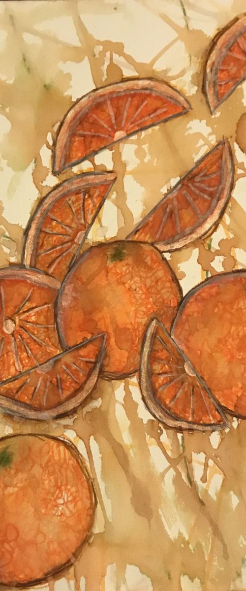 I love oranges by Carol Zsolt