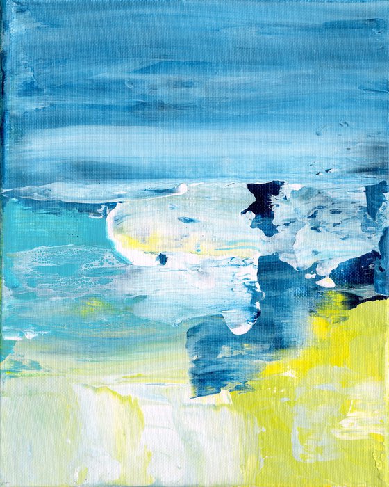 Dreams Of Serenity Collection 2 - 10 Parts - Abstract Paintings by Kathy Morton Stanion