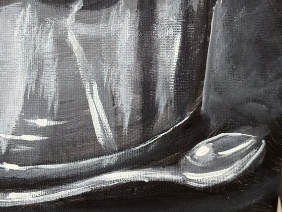 Stainless still pot. Still Life