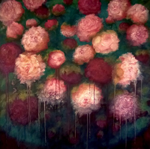 Peony Roses by Lee Campbell