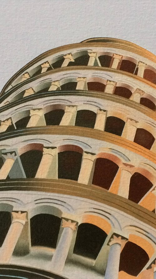 Sunset In Pisa by Jill Ann Harper