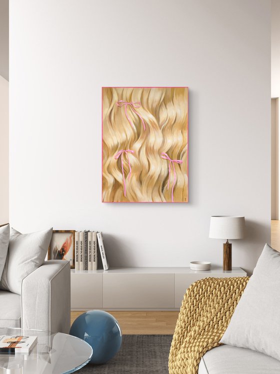 Blonde waves