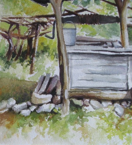 An old fountain