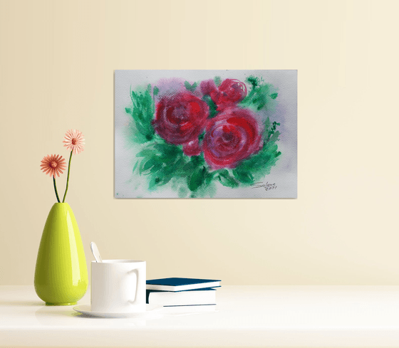 Flowes III  /  ORIGINAL PAINTING