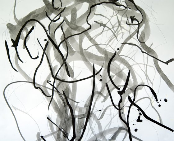 Ink Brush Drawing 14