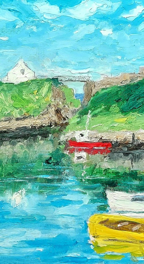 seaton sluice harbour #1 by Colin Ross Jack