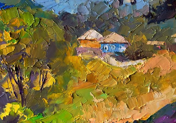 A Village Can be Seen Beyond the Forest