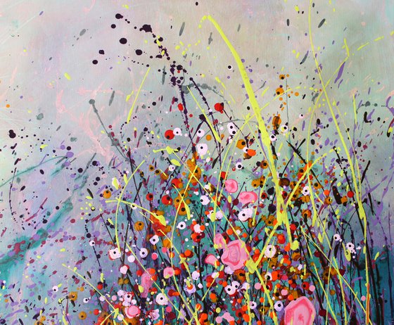 Fragranza Di Primavera #2 - Large original abstract painting