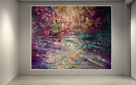 Mist Over River Twrch