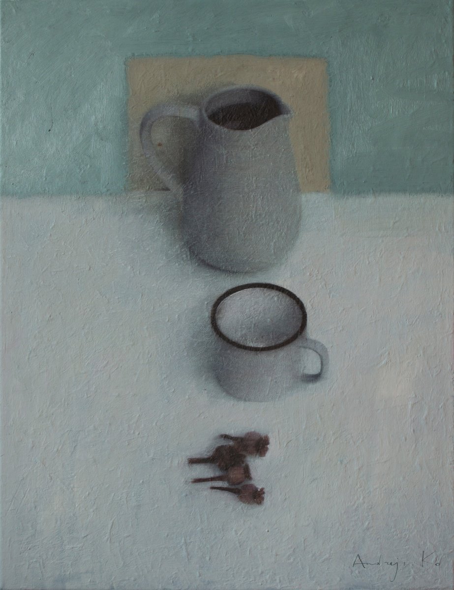 Still Life With Poppy Seed Heads By Andrejs Ko, 20 X 26, Artwork For Sale On Artfinder