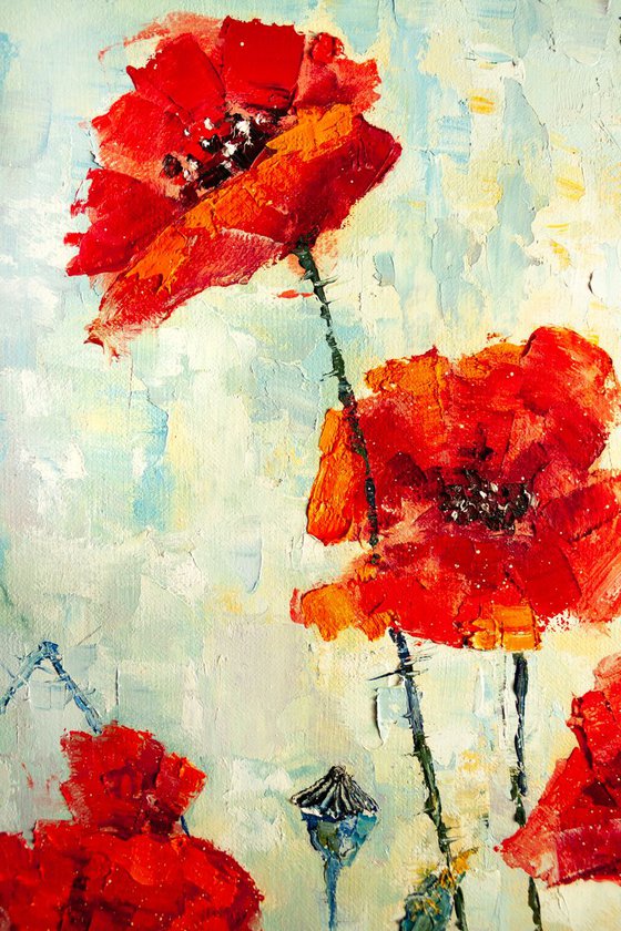 Happy summer , poppies