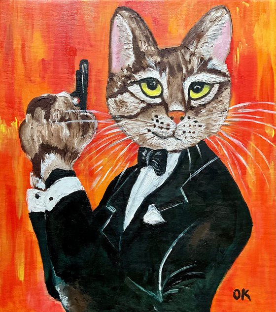 Cat  James Bond 007, Cats never die #5