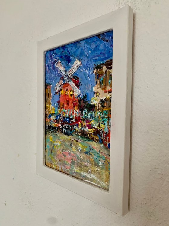 Miniature painting for a café