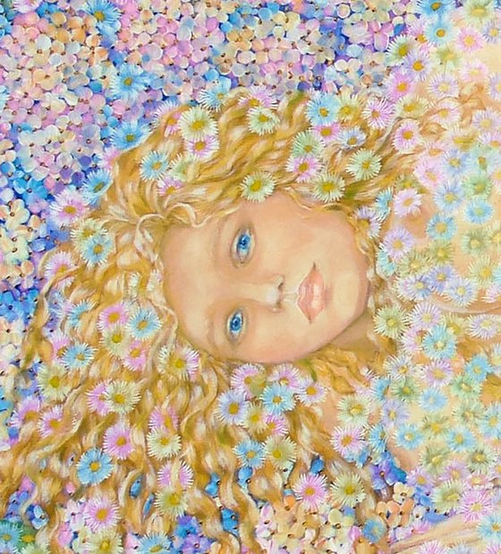 She Is a Flower