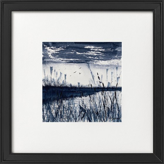 Monochrome Reeds  & Rushes