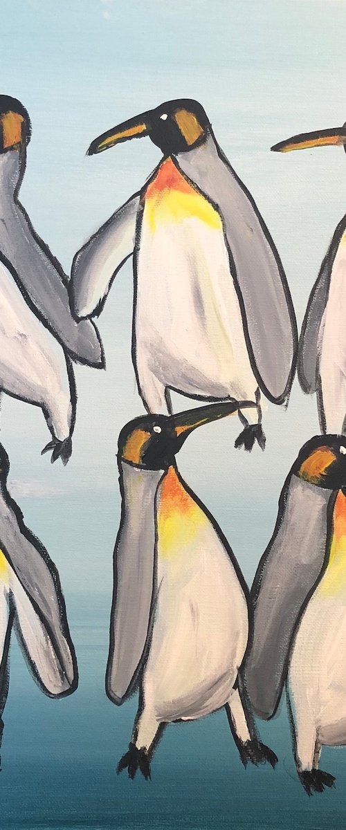 Penguins by Aisha Haider