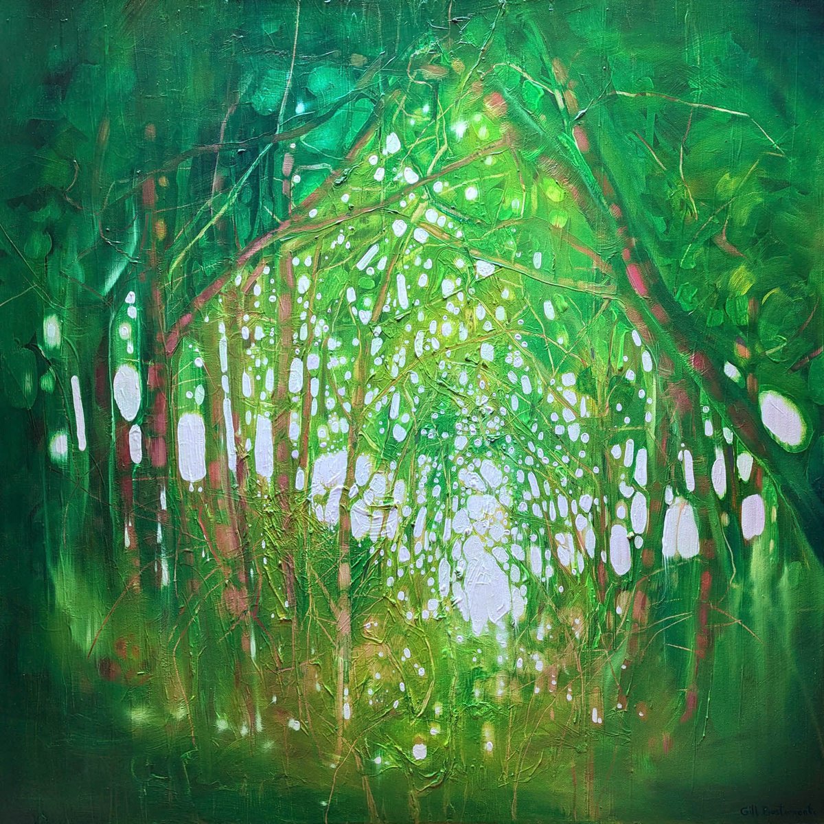 The Green Wood Beckons by Gill Bustamante