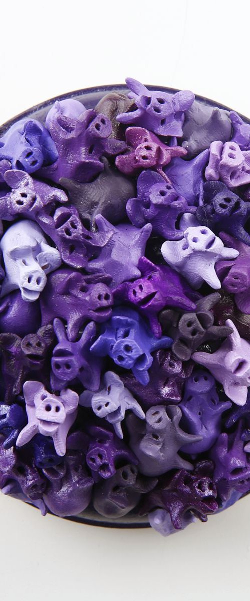 Purple People by Seunghwui Koo