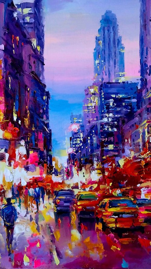 Cityscape (New York) by Andrej  Ostapchuk