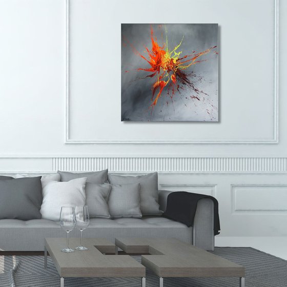 Luminous Bursts IX (Spirits Of Skies 064149) (80 x 80 cm) XXL (32 x 32 inches)