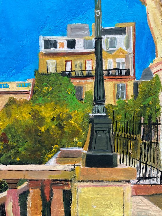 Bright And Sunny Paris In The Afternoon